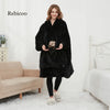 Hooded Fleece Pajamas Thickened Pullover Sleepwear